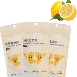 Newvent® Foot and Shoe Deodorant Peeling Sticker | 30pcs Lemon Fragrance Bad Smell Remove For Shoes | | Sweat Absorbing Antibacterial Shoe Deodorizer (Pack of 30Pcs)-picture-29