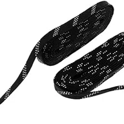 TRENDYNEST 1 Pair Premium Sports Ice Hockey Skates Shoe Laces Shoelace 96 Inch, Black | Roller Hockey | Skates | Ice & Roller Hockey | Team Sports | Sporting Goods-picture-25