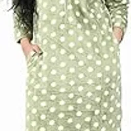 onekbhalo Women's Woolen Embroidered Maxi Nighty Coatswool-picture-56