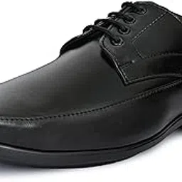 eristine Men's Classic Black Lace-Up Formal Shoes – Perfect for Office, Business, and Formal Occasions-picture-12