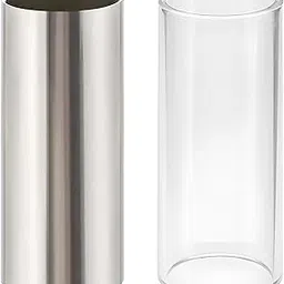 2 Pcs Guitar Slide Set, Guitar Accessories, Guitar Slide Ring and Bottleneck Slide for Electric and Acoustic Guitar, Professional Sound for Practice Sessions and Live Performances-image-1