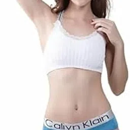 meizhimi fashion with passion Women's Compatible for Cailan Kalai Modern Cotton Printed Mid Rise Bikini with Broad Band Panty (Sky Blue,L)-picture-19