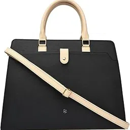 horra Office Handbag For Women Compatible For 13 Inch Laptop | Faux Leather Handbag, Office Bag, Ladies Shoulder Bag, Tote Bag, Womens Handbag-picture-38