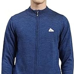 Mens Solid Stand Collar Full Sleeve Pullover (1240534FZ)-image-17