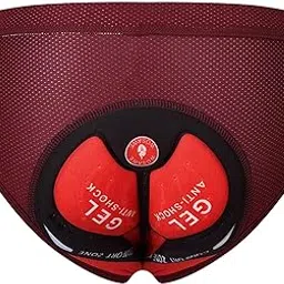 TRENDYNEST MTB Bike Underwear Briefs Undershorts Men Padded Cycling Short Deep Red XL | Shorts | Cycling Clothing | Cycling | Sporting Goods-picture-51