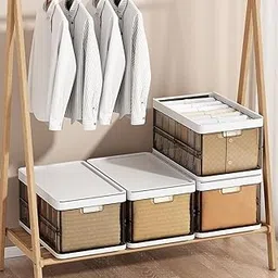 PROSFIA Transparent Installation-Free Shoe Box, Shoe Storage Boxes, Shoe Organizer Containers with Lids, Plastic Stackable Shoebox, Drawer Type Front Opening Shoe Holder Containers (1)-picture-17