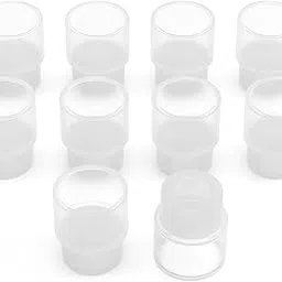 Labasics Silicone Stopper, 10 Pack, Sleeve Type Septum Stoppers for Laboratory Glassware, Size 24#, Fit for 24/40 Outer Joints, Natural Silicone for Secure and Tight Sealing-picture-42