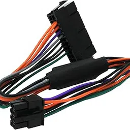 COMeap 24 Pin to 8 Pin ATX PSU Power Adapter Cable for DELL Optiplex 3020 7020 9020 Precision T1700 12-inch(30cm)-Multicolor-image-21