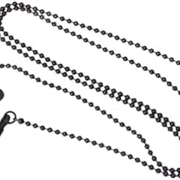 4xFashion Electrophoresis Copper Glasses Chain -Black-image-10