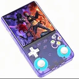 R36 Ultra Retro Handheld Game Console, with 64G Built-in 20000+ Games, 3000mAh Rechargeable, Support 20+ Simulators, Linux System, 4.0 Inch IPS Screen Portable Pocket Arcade with RGB Light-picture-55