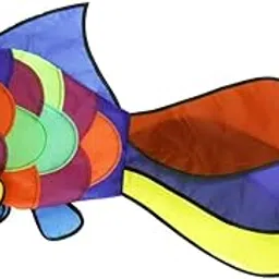 Emmakties Colorful Fish Windsock Rainbow Spiral For Backyard Decoration Beach Wind Game Mark Flyer Swivel-picture-20