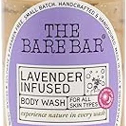 The Bare Bar Lavender Infused Body Wash - 100 ml | Nourishing Shower Gel | Paraben and Sulphate free | Removes Tan and Brightens Skin | Prevents Dry, Rough, Bumpy Skin | Men & Women-image-24