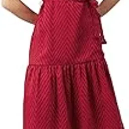 rare Women's Polyester Fit and Flare Midi Casual Dress-picture-14