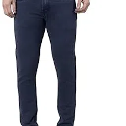 Men's Wide Leg Cotton Denim Baggy Jeans | Regular Fit Jeans for Mens Jeans0HH-image-63