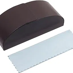 Vision Unisex Adult Lightweight Eyewear Specs Case Cover | Free with Cloth | Protect Eye Glasses | Faux Leather | Spectacles | IC - 532_BROWN-image-6