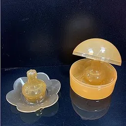 SNAPPSY 2 Pieces Silicone Nipple Shield with Storage Box Nipple Protection Cover-picture-24