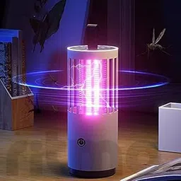 Overa LED Mosquito Catcher Lamp, Rechargeable Electric Mosquito & Fly Zapper Portable Indoor & Outdoor Mosquito Killer Lamp Bug Zapper Insect Repellent, Pest Control Trap-image-3