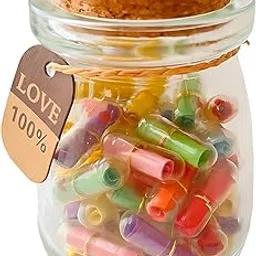 VayuSrot Couple Gift, Love Message in a Bottle Couple Gift, Romantic Gift for Girlfriend Boyfriend Wife Husband, Unique Anniversary Gift Idea for Couples-picture-35