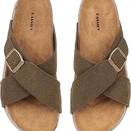 cassiey Women's Comfort and Adjustable Buckle Straps Premium Stylish Casual Flats Sandal-picture-57