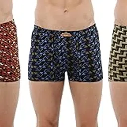 dixcy scott Men's Cotton Trunks (Pack of 3) (scott crazy trunk 80-110_Multicolor_38 inch_95 cm)-picture-45
