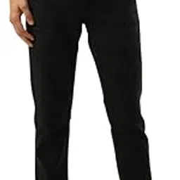 the indian garage co Men Slim Fit Solid Mid-Rise Jeans-picture-38