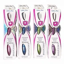 WISHLIST Lotus Brush Flex Ultra Soft Toothbrush | Manual Brush with Gentle Soft Bristles (Pack of 4)-image-92