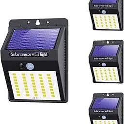 40 LEDs Solar Wall Lights Outdoor,Solar PIR Motion Sensor Security Light for Garden Fence Patio Garage Backyard (1)-picture-29