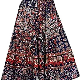 himcare Long Printed Maxi Stylish Morden and Comfortable Skirt-picture-18