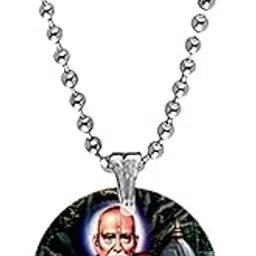 afh Bhiu Nako Shri Samartha Acrylic Bead Chain Pendant for Men Women Spiritual Devotional Accessory-picture-25