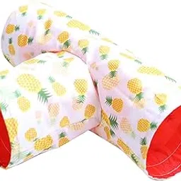 LOOM TREE® Hamster Tunnel Tubes Cage Toys for Small Animals Hedgehog Guinea Pig Yellow Pineapple | 1 Piece Guinea Pig Tunnel-image-65