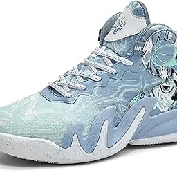 cjsporx Women Men Basketball Shoes Breathable Men Non Slip Outdoor Fashion Unisex Sneakers image 1