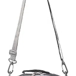 nice purse Unisex Waist Pack, 35 x 30 x 12 cm, Water Repellent Nylon, 4 Pockets, Grey and White-picture-30