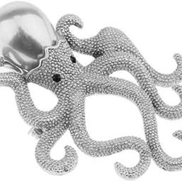 calandis CALANDIS™ 5xUnique Octopus Brooch Ladies Retro Style Simulated Pearl Pin Brooches Silver | Pins & Brooches | Fashion Jewelry-picture-40