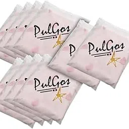 PulGos 15-Pack Reusable Frosted Zip Bags | Multipurpose Travel Storage Pouches for Clothes, Shoes, Toiletries, Cosmetics & Stationery | Return Gift Packaging | Travel Essentials | 35x35cm-image-6