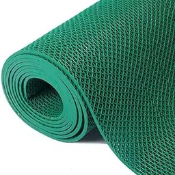 Rubber Anti Skid & Multipurpose/Bathroom Mat/Shower Mat/Carpet/Rugs/Rainmat/Swimming Pool Mat|Waterproof Doormat for Indoor/Outdoor Home Office Entrance (Green 2x4Ft)-picture-30