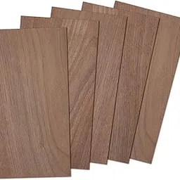 Walnut Wood Sheets Thin Lumber, Black Dark Unfinished Board for Crafts - Pack of 5 by Craftiff-picture-31