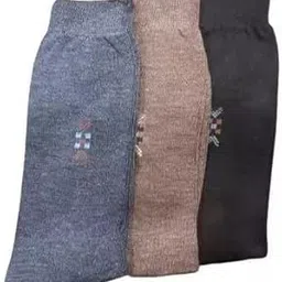 v.i.c VIC Men Full Length Cotton Socks Pack of 3 image 1