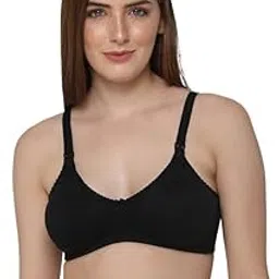 intimacy lingerie Intimacy Cotton Nursing Bra for Women Maternity Feeding Bra Front Opening Buckles Adjustable Straps Seamless Non-Wired Non-Padded Medium Coverage Comfortable Support Post Pregnancy Breastfeeding-picture-50