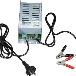 Agriansh 12V DC, 6 Amp (Max) SMPS Battery Charger with Auto Cut Off System with Charging Capacity of 7 Ah to 30Ah Battery for Alkaline/Automobile/Lead Acid/Inverter Battery Charger-picture-27
