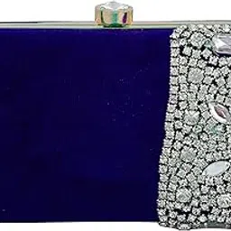 tooba Handicraft Designer Stone Work Box Clutch for Women, Handmade Embellished Print Clutch Bag, Evening Party Purse, Bridal and Festive Handbag, Stylish Ethnic Accessory with Crystal Design-picture-53