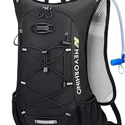 Lightweight Hydration Backpack, Running Backpack with 2L Water Bladder, Hydro Water Daypack for Cycling Hiking Rave for Men Women-picture-14