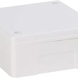 Blue Orange PVC Square Junction Box 4x4 Inches (White) for CCTV Cameras (Pack of 4)-picture-13