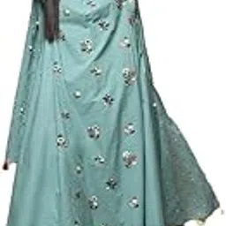 biba Women Cotton Gathered Kurta Pants Suit Set-picture-27