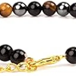 golden quartz - the crystal hub Anklet for Girls Females Womens Natural Crystals Gemstone 6mm bead size-picture-27