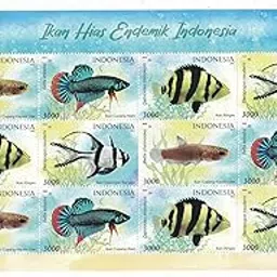 Indonesia 2021 MNH Miniature Marine Life Fish Theme-picture-30