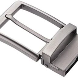 merishopp 2x Men Belt Buckle Single Prong Rectangular Pin Buckle Reversible Pearl Gray|Clothing Shoes & Accessories | Mens Accessories | Belt Buckles|2 Pieces Belt Buckle-picture-13