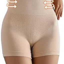 ecomnewgen Women's Cotton Spandex High Waist Seamless Slimming Panties 360 Tummy Tucker/Tummy Control Panty (SHY1111)-picture-21