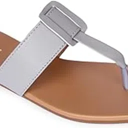 colo Flat T-Shape Fashion Sandal's and Slipper's for Women's & Girl's image 1