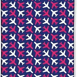 nutcase Designer Passport Cover Holder for Travel -Aviation Print Purple-picture-35