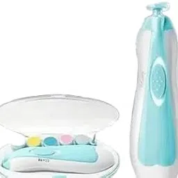 Trusted New Baby Nail File Electric || Baby Nail Trimmer with 6 Grinding Heads Safe for Newborn Baby Baby Nail Clippers with Light || Electric Baby Nail Trimmer(Multicolor) Nil Exporttanza-P5102-picture-14